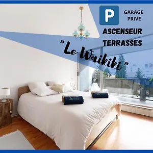 Waikiki-garage-terrasse-fibre-ensoleillé-calme-à 10min Du Centre Ville-clermont-ferrand Chamalières